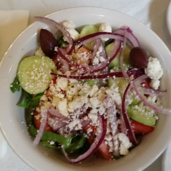 Stamatis Restaurant - Greek salad, Greek olive oil an vinegar are magic! - Greek Near Me - Astoria, New York