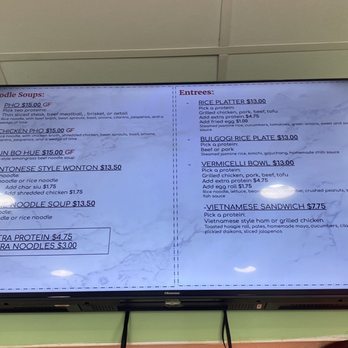 Nguyen’s Kitchen - a menu on the wall - Asian Fusion Near Me - Charlottesville, Virginia Nguyen’s Kitchen - a menu on the wall - Asian Fusion Near Me - Charlottesville, Virginia