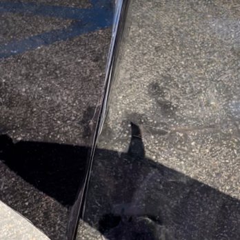 Tint LA - This is the comparison of the 5%'s  On the left is another company's 5% vs on the right is window tint la's so called " 5% " - Home Window Tinting Near Me