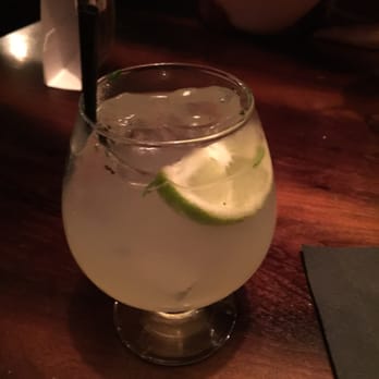 Drury Street Bar & Kitchen - Gin cocktail with basil! - Bars Near Me - Glasgow, GLG