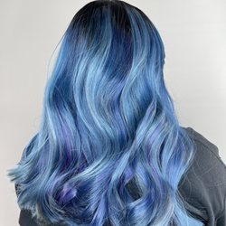 Hairby_Velvetminuet - Vivid Hair color - Pastel Blue, Periwinkle, Blue