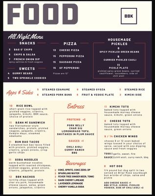 Menu photo 2 Big Box Karaoke Fayetteville, AR Menu photo 2 Big Box Karaoke Fayetteville, AR