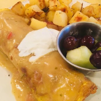 First Watch - Chickichanga (comes with potatoes and fruits) - American Near Me - Chantilly, Virginia First Watch - Chickichanga (comes with potatoes and fruits) - American Near Me - Chantilly, Virginia