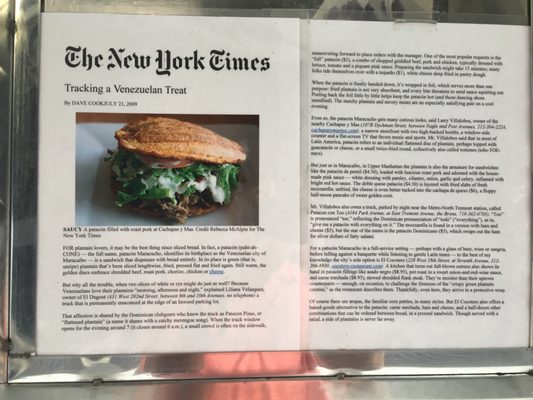 Menu photo 1 Cachapas Y Mas NYC New York, NY Menu photo 1 Cachapas Y Mas NYC New York, NY