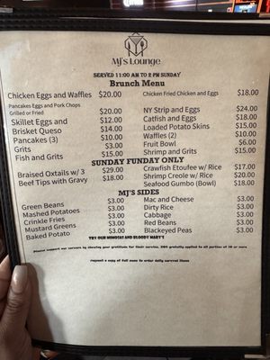 Menu photo 3 MJ'S Lounge Pearland, TX