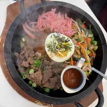 Sweet Maple - Hot stone with galbi - Breakfast & Brunch Near Me - Cupertino, California