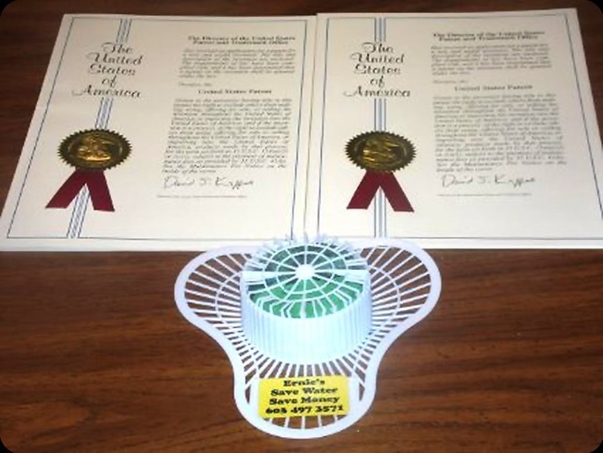 Slide of Ernie's Urinal Pad