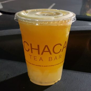 Chaca Tea Bar - Mango green tea with lychee - Coffee & Tea Near Me - Redlands, California Chaca Tea Bar - Mango green tea with lychee - Coffee & Tea Near Me - Redlands, California