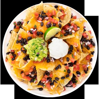 Baja Fresh - a plate of nachos with guacamole - Mexican Near Me - Portland, Oregon Baja Fresh - a plate of nachos with guacamole - Mexican Near Me - Portland, Oregon