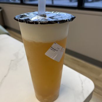 Cozy Tea Loft - Pineapple Green Tea - Bubble Tea Near Me - Edison, New Jersey