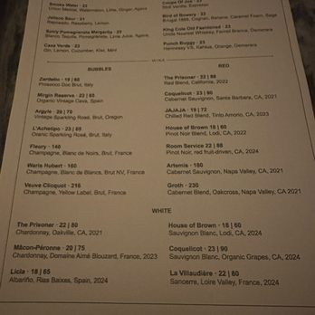 Linden - Drink menu - New American Near Me - Los Angeles, California Linden - Drink menu - New American Near Me - Los Angeles, California