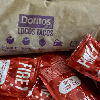 Taco Bell - Soft shell beef taco.  Fire! - Fast Food Near Me - West Des Moines, Iowa