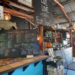 Camellia Street Grill - Menu board