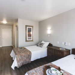 Orangeburg Memory Care - Model Double Bedroom