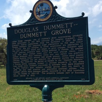Douglas Dummett Grove - Landmarks & Historical Buildings Near Me - Brevard County, Florida