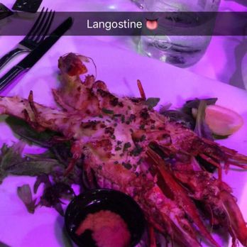 Fifi's Seafood Restaurant - Oh it was yummy!! Grilled Langostine! - Seafood Near Me - Miami Beach, Florida