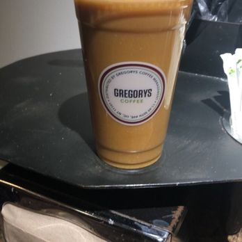 Gregorys Coffee - Cold Brew with oat milk - Coffee & Tea Near Me - New York, New York Gregorys Coffee - Cold Brew with oat milk - Coffee & Tea Near Me - New York, New York