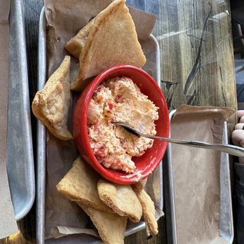 Angry Smokehouse - Pimento cheese dip app, tasty - Barbeque Near Me - Baldwinsville, New York Angry Smokehouse - Pimento cheese dip app, tasty - Barbeque Near Me - Baldwinsville, New York