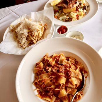 Scoma's Restaurant - Pacific King Salmon (top), Truffle & Parmesan Fries (middle), Scoma's Pappardelle Bolognese (bottom) - Seafood Near Me - San Francisco, California Scoma's Restaurant - Pacific King Salmon (top), Truffle & Parmesan Fries (middle), Scoma's Pappardelle Bolognese (bottom) - Seafood Near Me - San Francisco, California