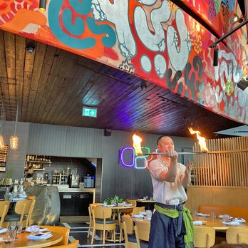 Chotto Matte - Fire performer - Japanese Near Me - Toronto, Ontario