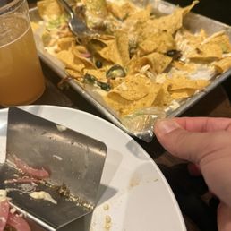 Plastic on nachos... Plastic on nachos...