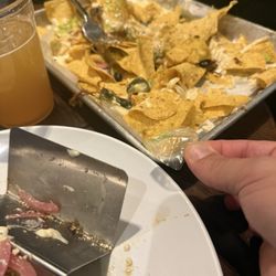 Jose Crested Butte - Plastic on nachos...