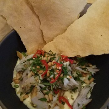 Henrietta Red - Mackerel ceviche - New American Near Me - Nashville, Tennessee