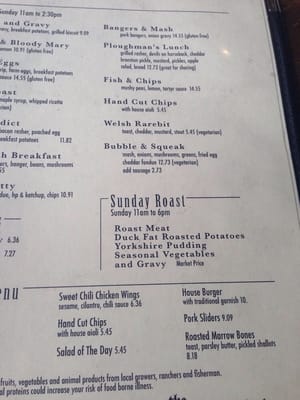 Menu photo 5 The Queen Vic Washington, DC, DC