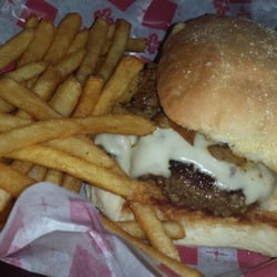 Cozy Inn - Mushroom Swiss Burger