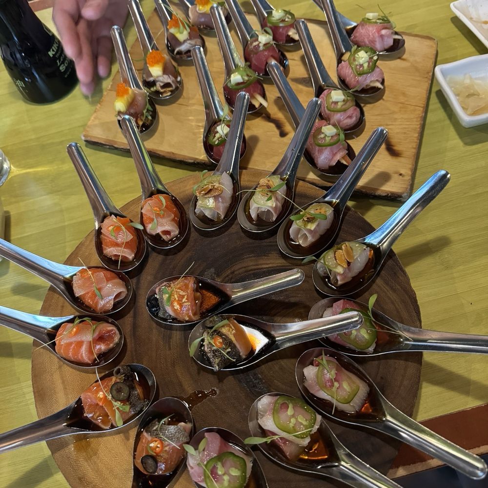 Tona - Sashimi Spoons - Sushi Bars Near Me - Ogden, Utah Tona - Sashimi Spoons - Sushi Bars Near Me - Ogden, Utah
