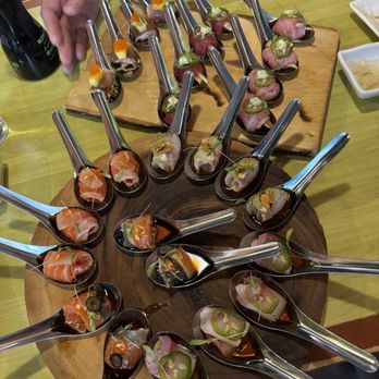 Tona - Sashimi Spoons - Sushi Bars Near Me - Ogden, Utah Tona - Sashimi Spoons - Sushi Bars Near Me - Ogden, Utah