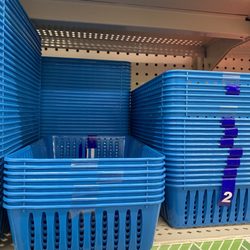 Dollar Tree - Baskets to organize my drawers.