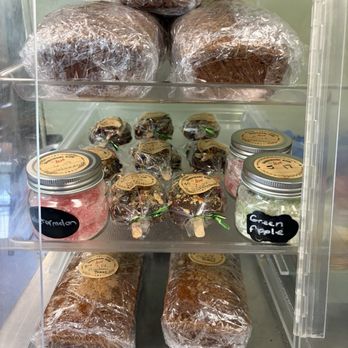 Olive's Table - desert shelf stocked up - Mexican Near Me - Hillsboro, Ohio