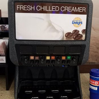 Circle K - Your choice of powdered cream left of photo., liquid cream room temperature cups or cold cream as in photo - Gas Stations Near Me - Shelby Township, Michigan
