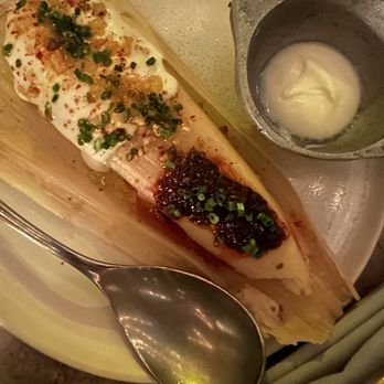 Si! Mon - Sweet corn tamale. Good, but just okay in comparison to other items. - Latin American Near Me - Los Angeles, California Si! Mon - Sweet corn tamale. Good, but just okay in comparison to other items. - Latin American Near Me - Los Angeles, California