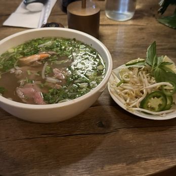 Bedford Gardens Restaurant  - Beef Pho Broth - Sushi Bars Near Me - Brooklyn, New York
