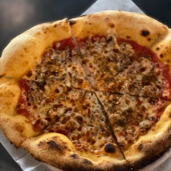 D’amico Pizza - Boscaiola pizza with red sauce - Food Trucks Near Me - Scottsdale, Arizona D’amico Pizza - Boscaiola pizza with red sauce - Food Trucks Near Me - Scottsdale, Arizona
