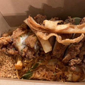 Time Thai Kitchen  - fried chicken pad thai - Thai Near Me - Pleasanton, California