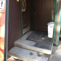 Temple Hill Resort & Campground - Bathroom door.