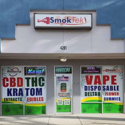 SmokTek Vapor/CBD Store - New storefront look 2023