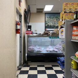 Jerusalem Market - The butcher counter - so much fresh meat!