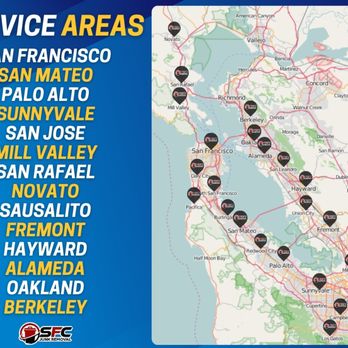 SFC Junk Removal - Our Service area covers the San Francisco Area, South Bay Area, North Bay Area, and East Bay Area! - Junk Removal & Hauling Near Me SFC Junk Removal - Our Service area covers the San Francisco Area, South Bay Area, North Bay Area, and East Bay Area! - Junk Removal & Hauling Near Me