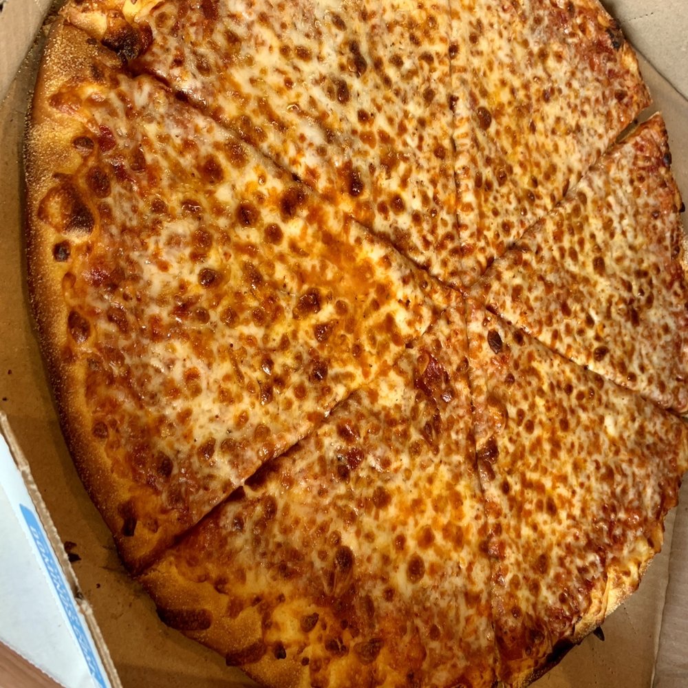 Domino's Pizza - a cheese pizza in a box - Pizza Near Me - Jamesburg, New Jersey