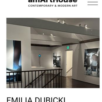 amArtHouse - The gallery has multiple rooms on two floors. - Art Galleries Near Me - Litchfield, Connecticut