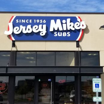 Jersey Mike's Subs - Wedged in between Popeye's & 5 Guys... next to State Farm. State Farm is going to hate having their parking lot jammed packed all the time! - Sandwiches Near Me - Billings, Montana Jersey Mike's Subs - Wedged in between Popeye's & 5 Guys... next to State Farm. State Farm is going to hate having their parking lot jammed packed all the time! - Sandwiches Near Me - Billings, Montana