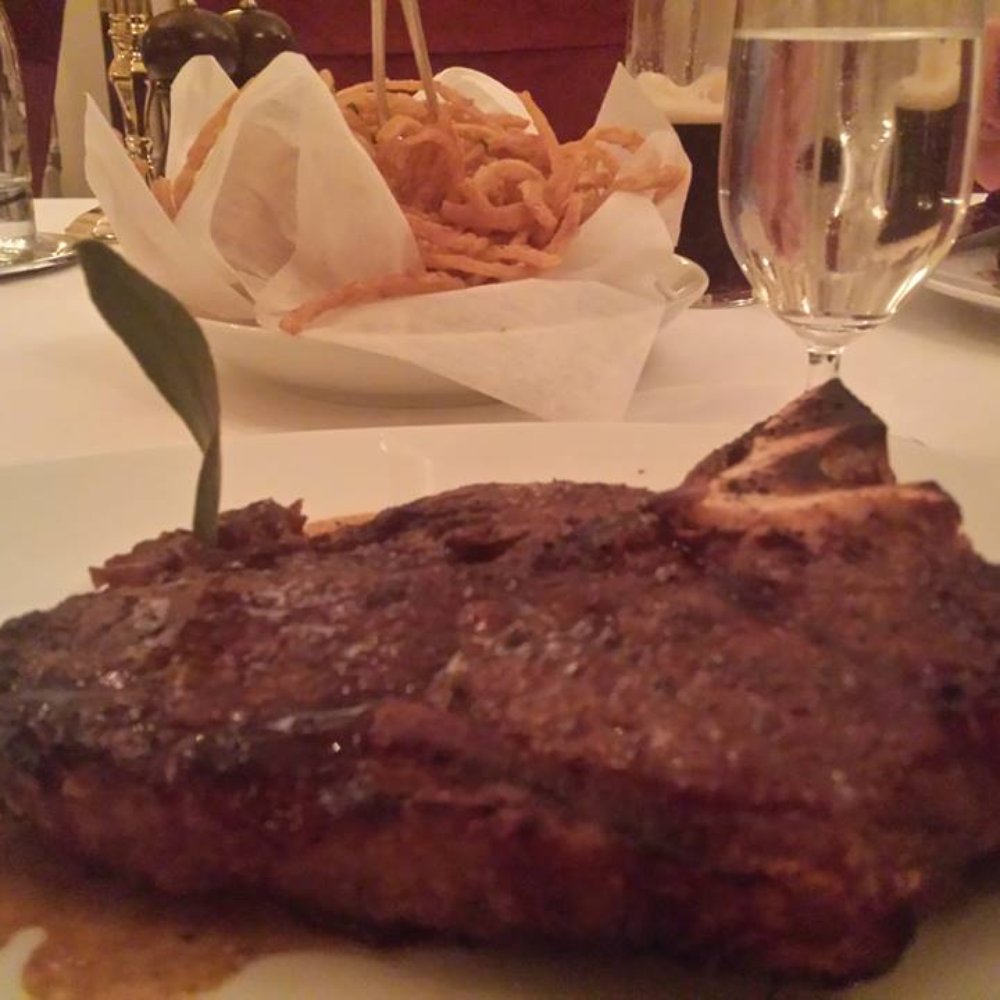 Shanahan's On The Green - A massive T-bone steak, the best I ever had. - Steakhouses Near Me - Dublin, D