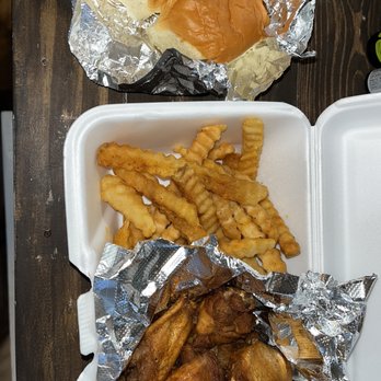 SnoCreation - a chicken sandwich and french fries - Chicken Wings Near Me - Sardis, Mississippi SnoCreation - a chicken sandwich and french fries - Chicken Wings Near Me - Sardis, Mississippi