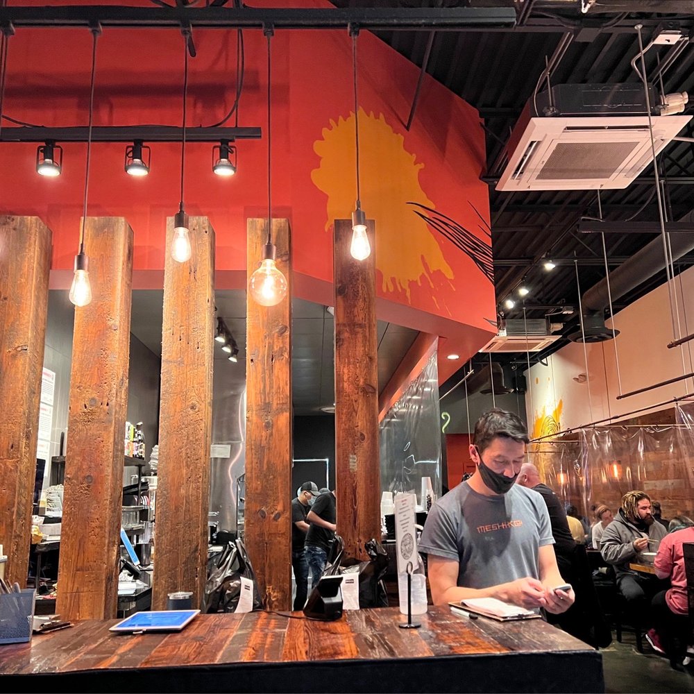 Meshikou - Interior - Ramen Near Me - Columbus, Ohio