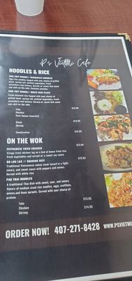Menu photo 3 P's VietMi Cafe Orlando, FL