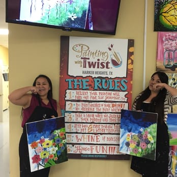 Painting with a Twist - Art Classes Near Me - Harker Heights, Texas Painting with a Twist - Art Classes Near Me - Harker Heights, Texas